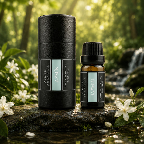 Aceite esencial de jazmín 100% puro Zenfuse, frasco de 10 ml